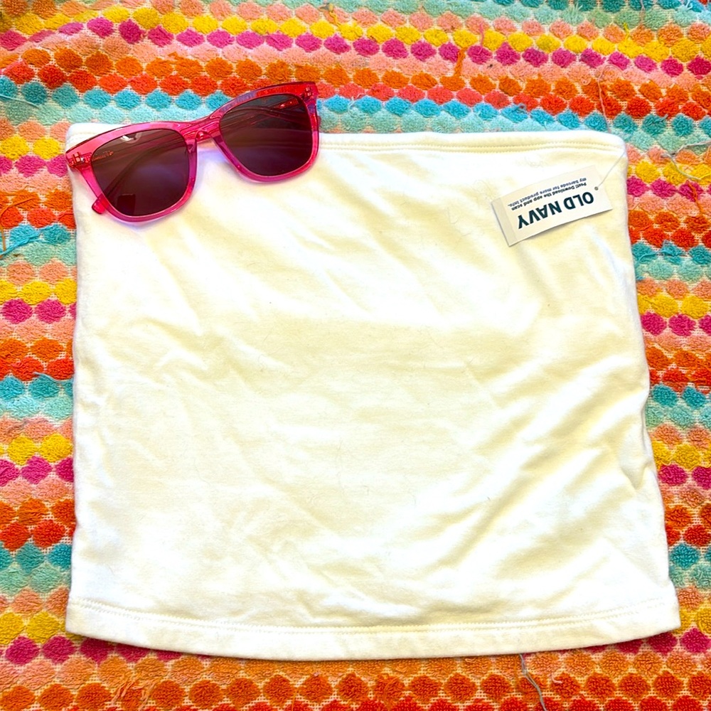 NEW! Strapless tank top. Size M